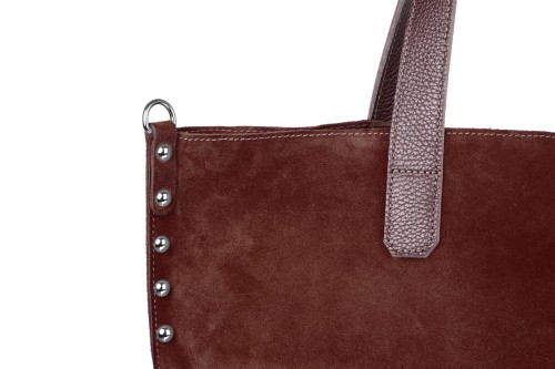 Torba Skórzana Zamszowa Rivetto Vera Pelle Koniak (3).jpg