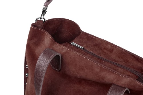 Torba Skórzana Zamszowa Rivetto Vera Pelle Koniak (8).jpg