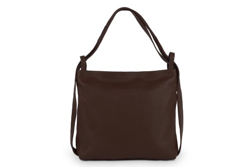 Torba Plecak Damska Skórzana Vera Pelle Choco (1).jpg