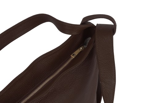 Torba Plecak Damska Skórzana Vera Pelle Choco (2).jpg