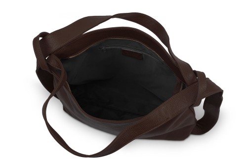 Torba Plecak Damska Skórzana Vera Pelle Choco (6).jpg