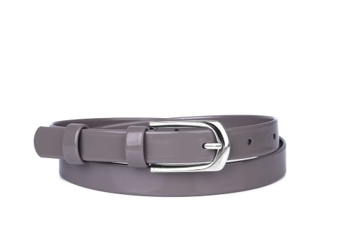 Pasek damski klasyczny taupe lakier (2).jpg