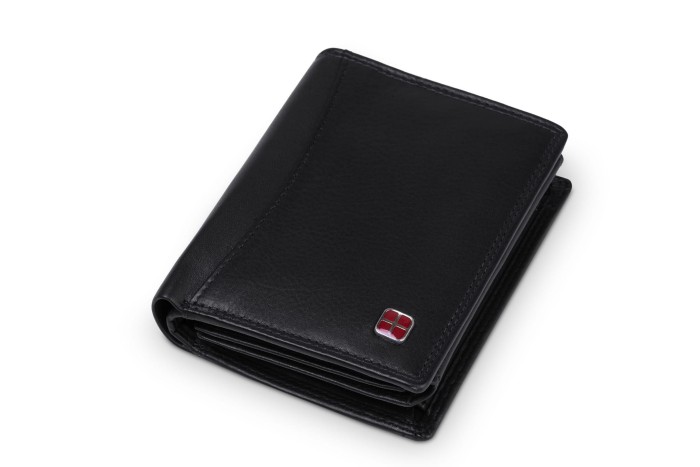 Portfel męski Skórzany Albatross Cruz Czarny