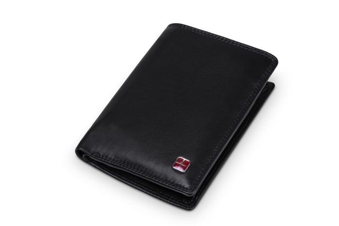 Portfel męski Skórzany Albatross Cruz Czarny