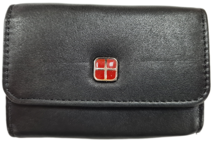 Portfel męski Skórzany Albatross EL924 Czarny 