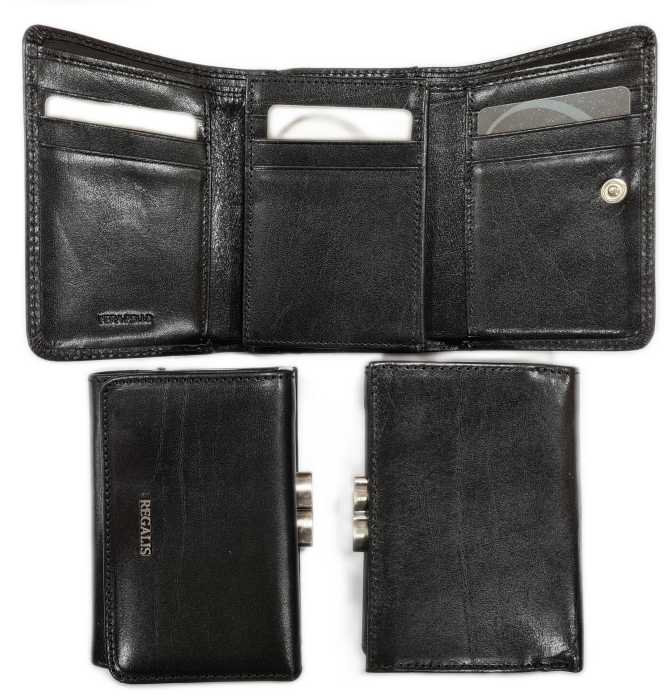 Portfel REGALIS RP-208 CZARNY 