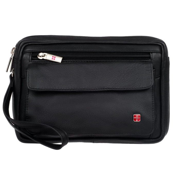 Saszetka Męska Skórzana Trzy Komory Albatross HP105