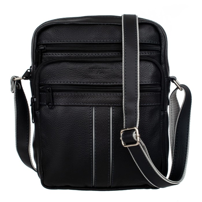 Torebka Męska Skórzana Kaletnik W322 Ash