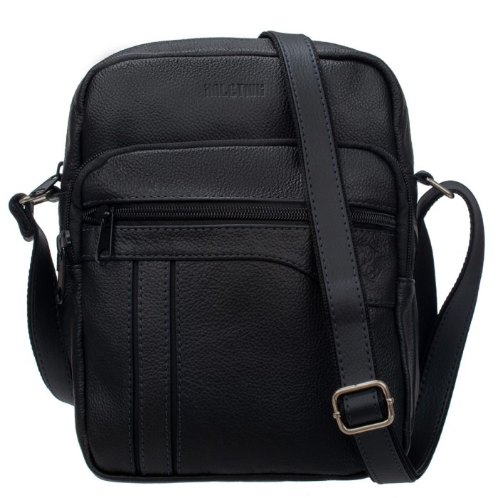 Torebka Męska Skórzana Kaletnik W320 Carbo