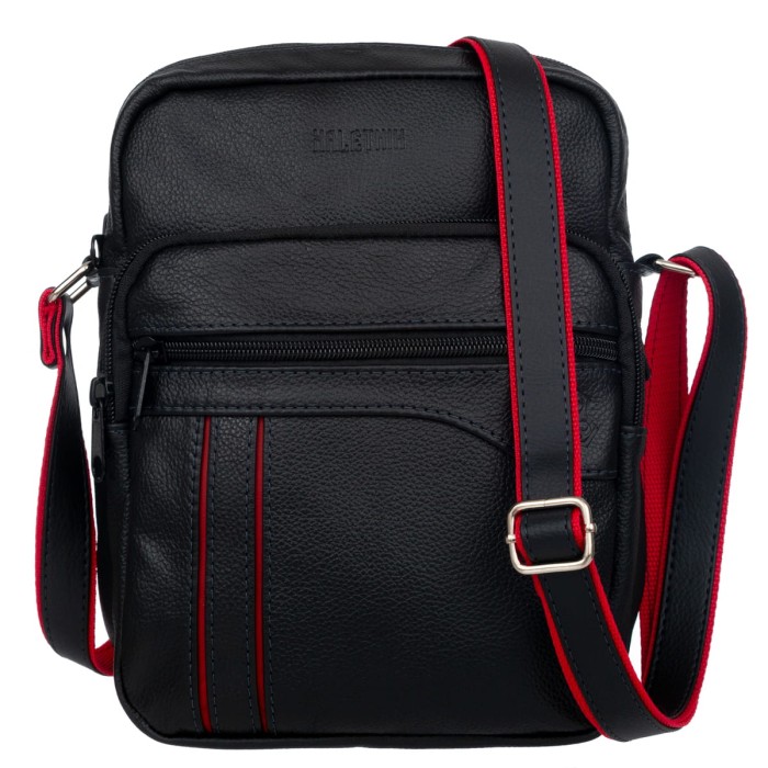 Torebka Męska Skórzana Kaletnik W320 Ognik