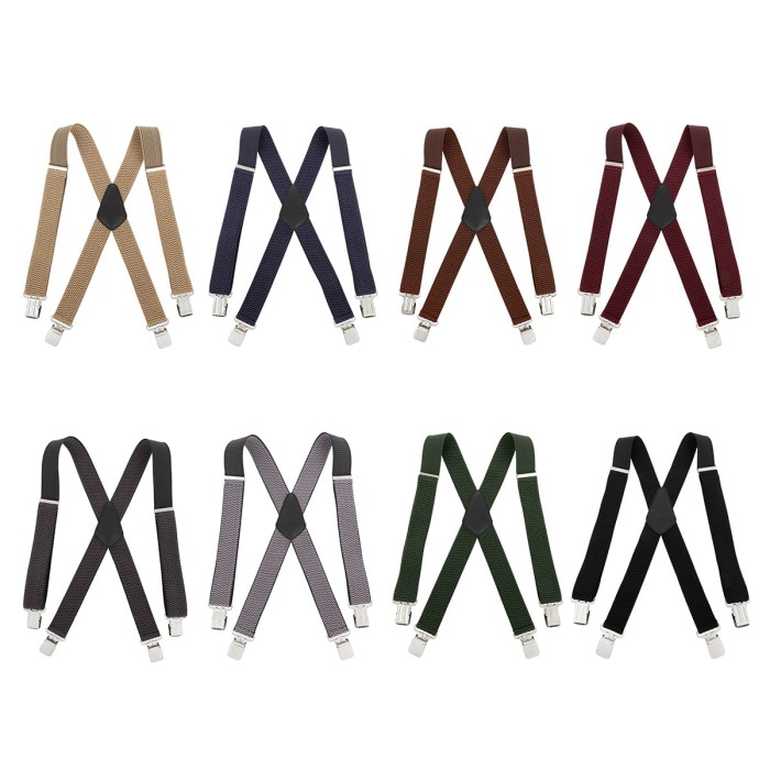 Szerokie Szelki 4 cm Topgal X Kolor PACZKA