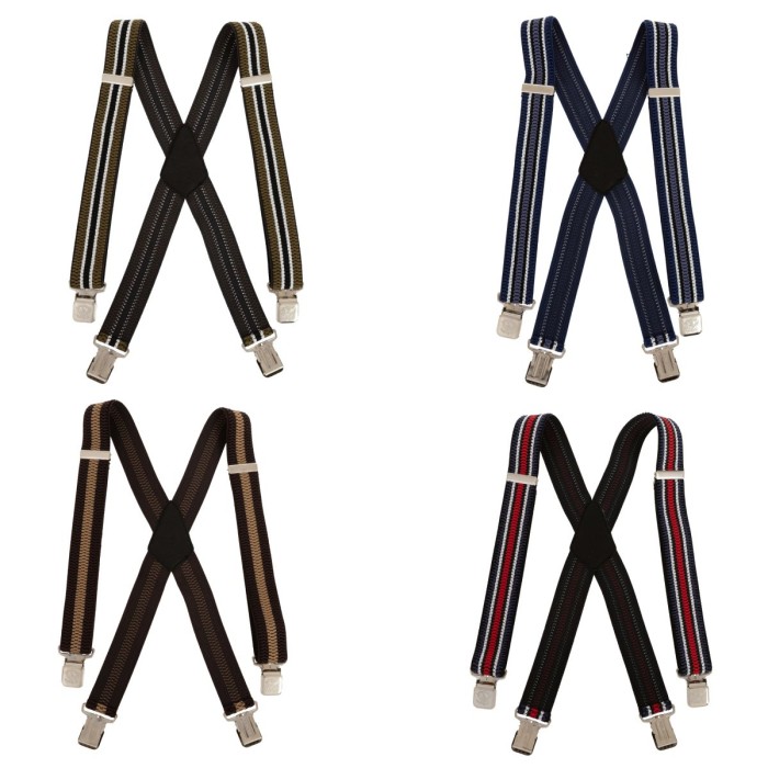 Szerokie Szelki 4 cm Topgal X Paski PACZKA 