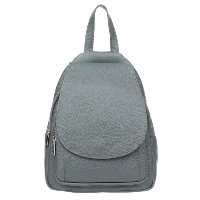 Plecak Skórzany Damski Vezze Collina Antracyt