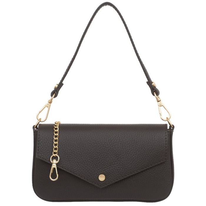 Kopertówka Skórzana Kaletnik Sera Choco