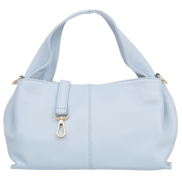 Torebka Damska Skórzana Vezze Vega Błękitna