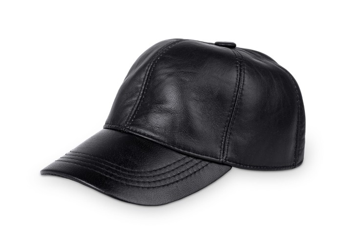 Czapka Skórzana Kaletnik Caput Czarna